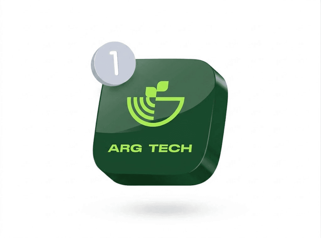 ARG TECH app, 3D render